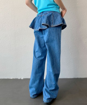 Ruffle Jeans #250420